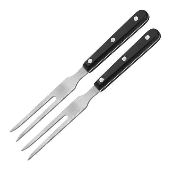 2pcs Stainless Steel Carving Fork,Meat Forks,10 Inch Long Stainless Steel Forks for BBQ,Barbecue,Serving,Cooking,Grilling,Roasting