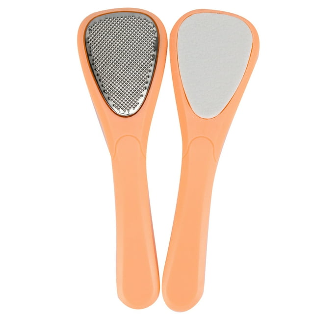 2pcs Stainless Steel Foot Grinding Tool Safe Foot Grinder Pedicure Tool