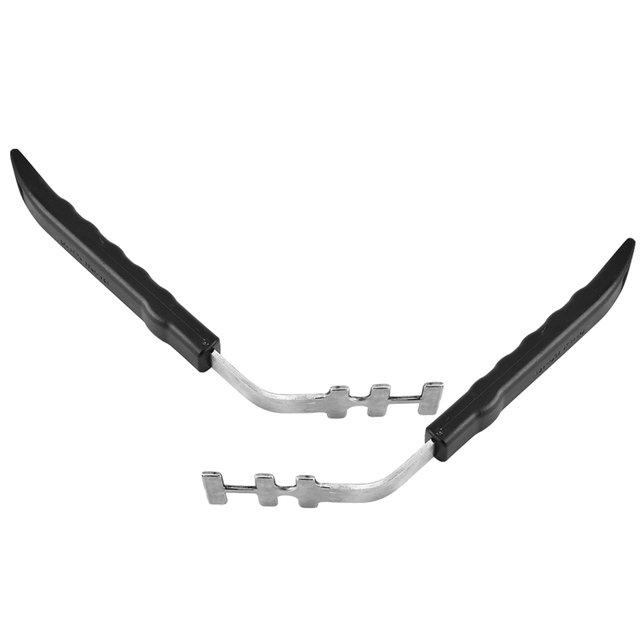 2pcs Stainless Steel Grill Grate Lifters Barbecue Net Gripper Outdoor