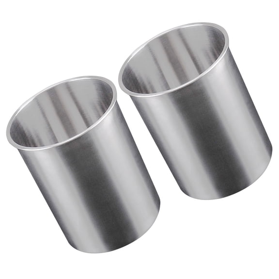 2-Pack Stainless Steel Ice Buckets for Bar and Party, 2.5L Storage Beer Cooler Buckets