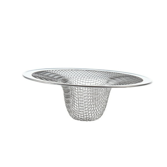 2pcs Stainless Steel Sink Strainer Set - Professional Grade Mesh Basket Drain Protectors with Beveled Edge Design for Superior Kitchen Drain Protection