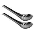 thumbnail image 1 of 2pcs Stainless Steel Small Slotted Serving Spoon Perforated Spoon Kitchen Utensil, 1 of 6