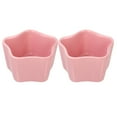 thumbnail image 1 of 2pcs Star Shaped Small Ceramic Bowl Pet Food Feeder Hamster Rabbit Feeding Bowl, 1 of 6