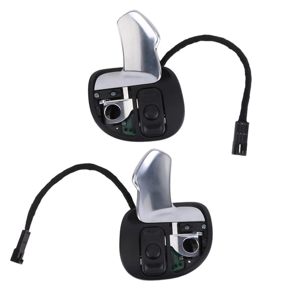 2pcs Steering Wheel Gear Shift Paddle Shifter Extension Replace 5RQ09DX9AC 5RQ08DX9AC for Dodge Challenger Charger Durango 2015-2020, for Jeep Grand Cherokee 2014-2020, for Chrysler 300 2015-2020