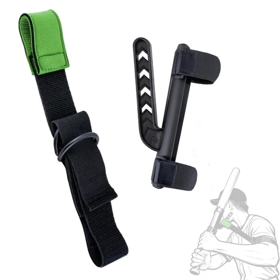 2pcs Store Baseball Swing Trainer Softball Batting Aid For Arm Band Bat Guide Practice