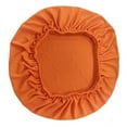 thumbnail image 1 of 2pcs Stretch Spandex Chair Seat Slipcover and Backrest Cover, Washable Chair Slipcovers fit for Office Computer Chairs, Dining Room Chairs, Bar Wedding Party Decor Orange, 1 of 8