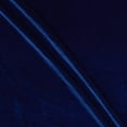 2pcs Stretch Velvet Light Navy, Fabric by The Yard