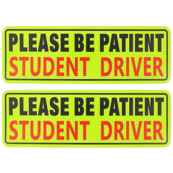 Student Driver Sticker