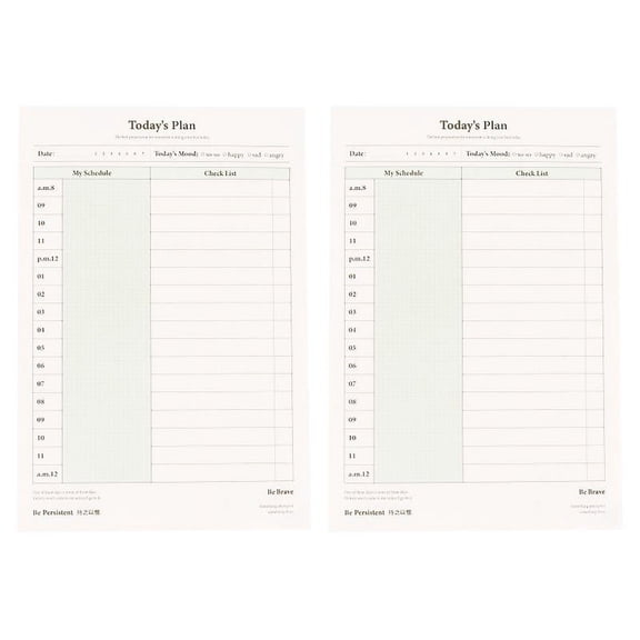 2pcs Student Note Pads