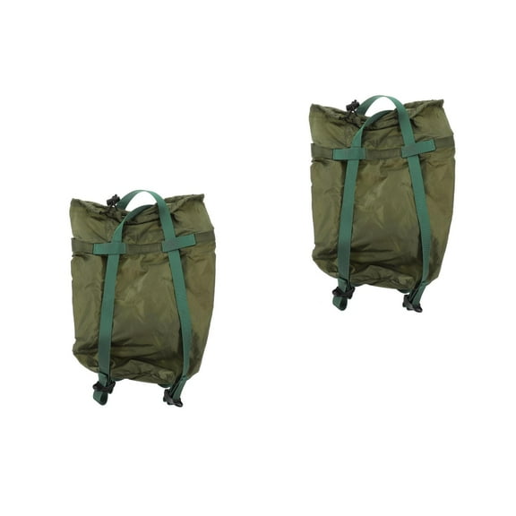 GOOHOCHY Compression Bag For Hiking Nylon 2Pcs 7.1x14.9in For Men Women Camping Gear