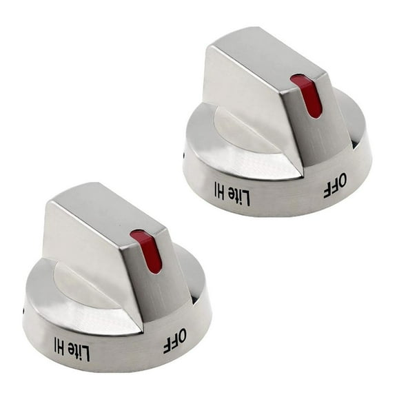 2pcs Sturdy Replacement Cooking Benches Knobs for Samsungs Electric Ranges Including NE63T8111SS/AA NE63T8311SS/AA