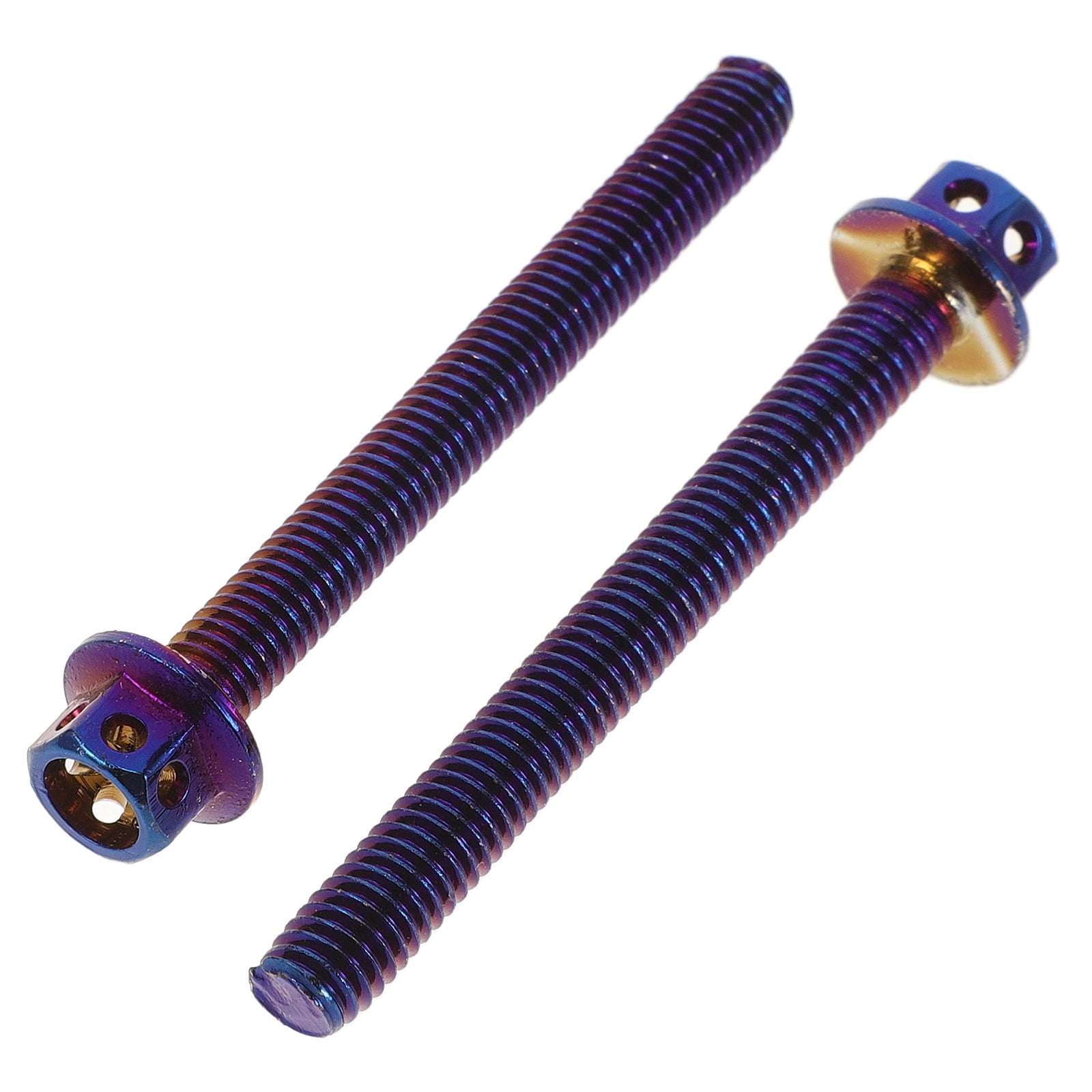 2pcs Stylish Electric Motorcycle License Plate Screws Motorcycle License Plate Fastener Easy To Install Electric Vehicles License Plate Fasteners