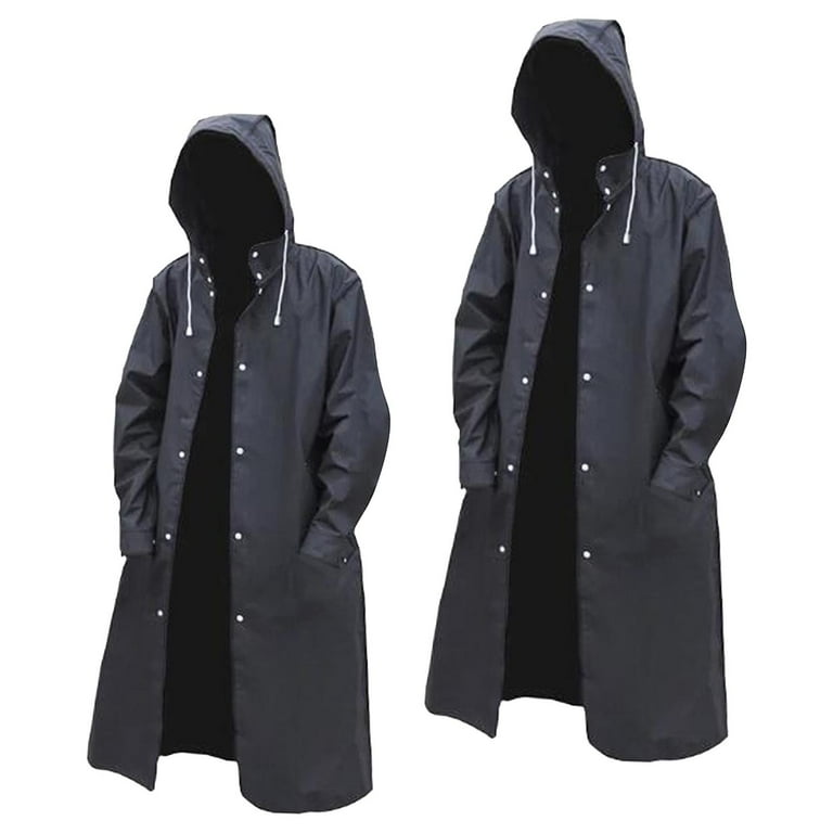 Raincoat knee length top