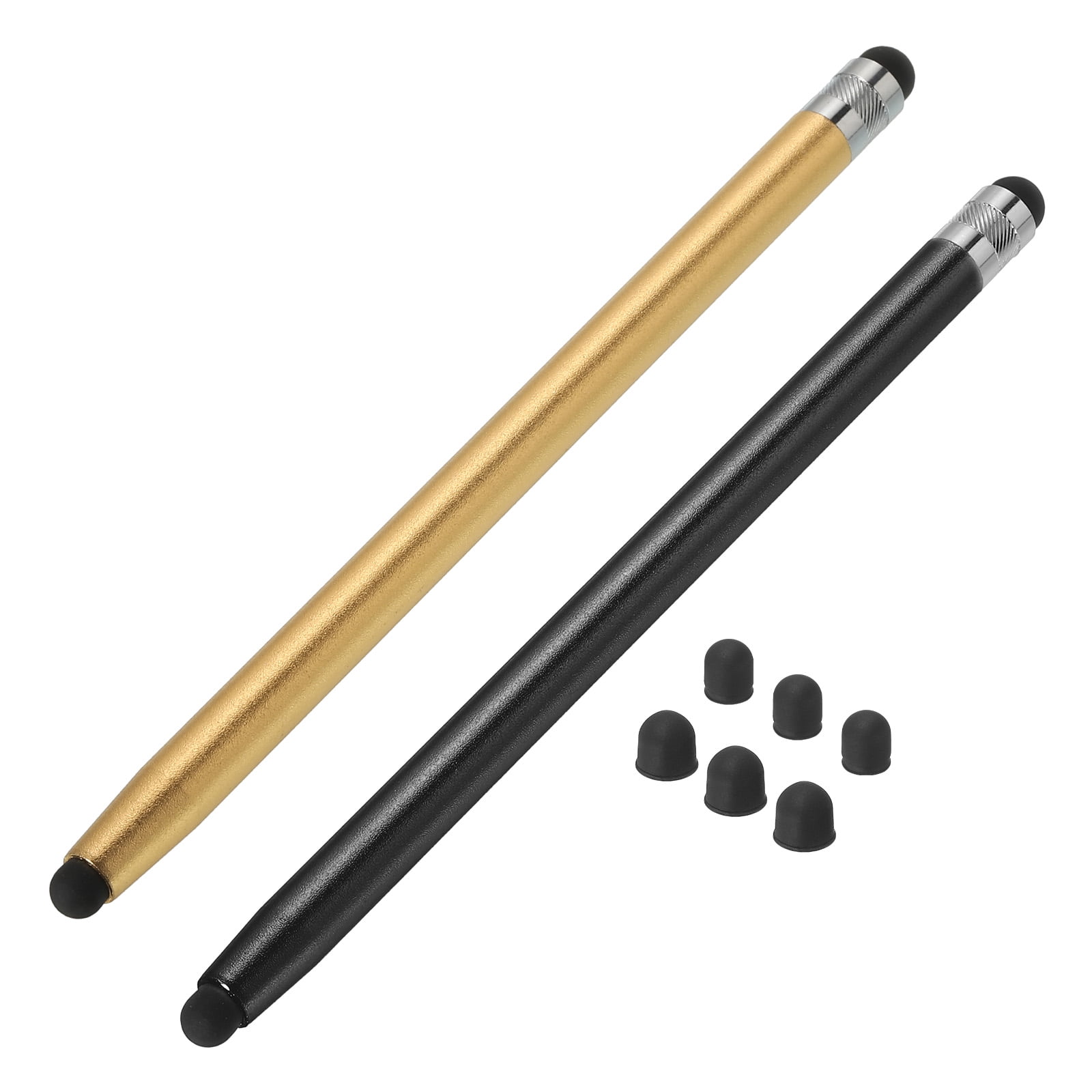 2pcs Stylus Pens for Touch Screens with Extra Tips Capacitive