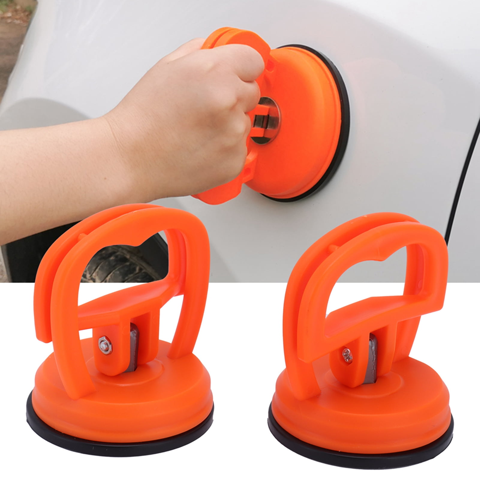 2pcs Suction Cup Lifter Glass Sucker Carrier Hand‑held Glass Puller Power Grip Vacuum Lifter