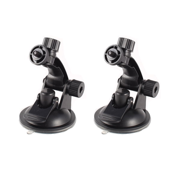 2pcs Suction Fix Round Base 9cm Height Car Windshield Bracket for Camera