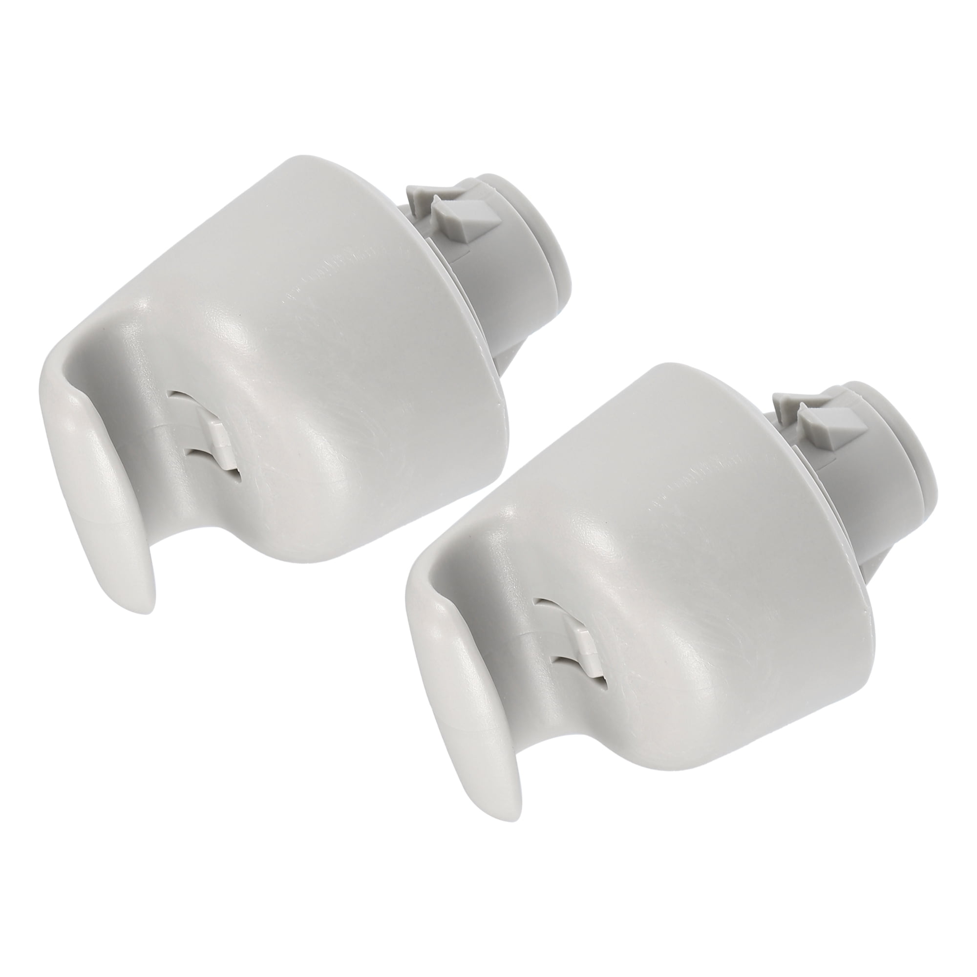 Motoforti Sun Visor Holder Clip For Nissan Pathfinder, Altima, Rogue - Gray Plastic, OE# 964093JA0A
