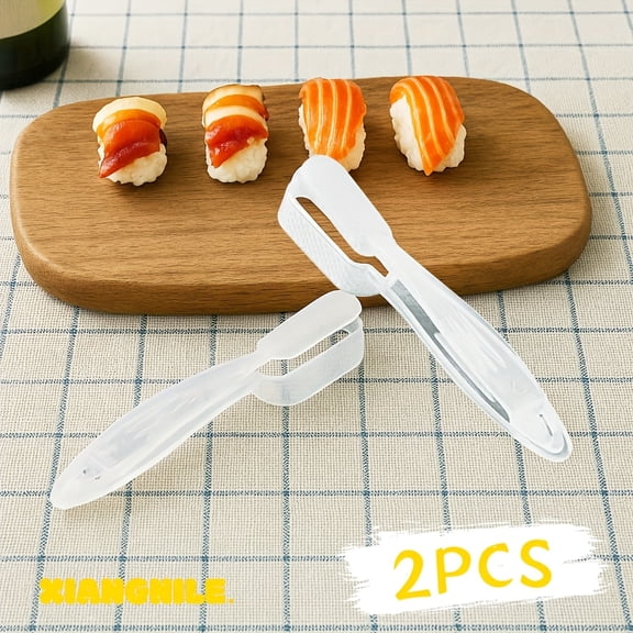 2pcs Sushi Mold Set - Easy-to-Use Handheld Press for Mini Rice Balls, Cute DIY Kitchen Tool for Kids and Beginners