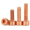 thumbnail image 1 of (2pcs) T2 Purple Copper Socket Head Cap Screws , M12x35mm, 1 of 5
