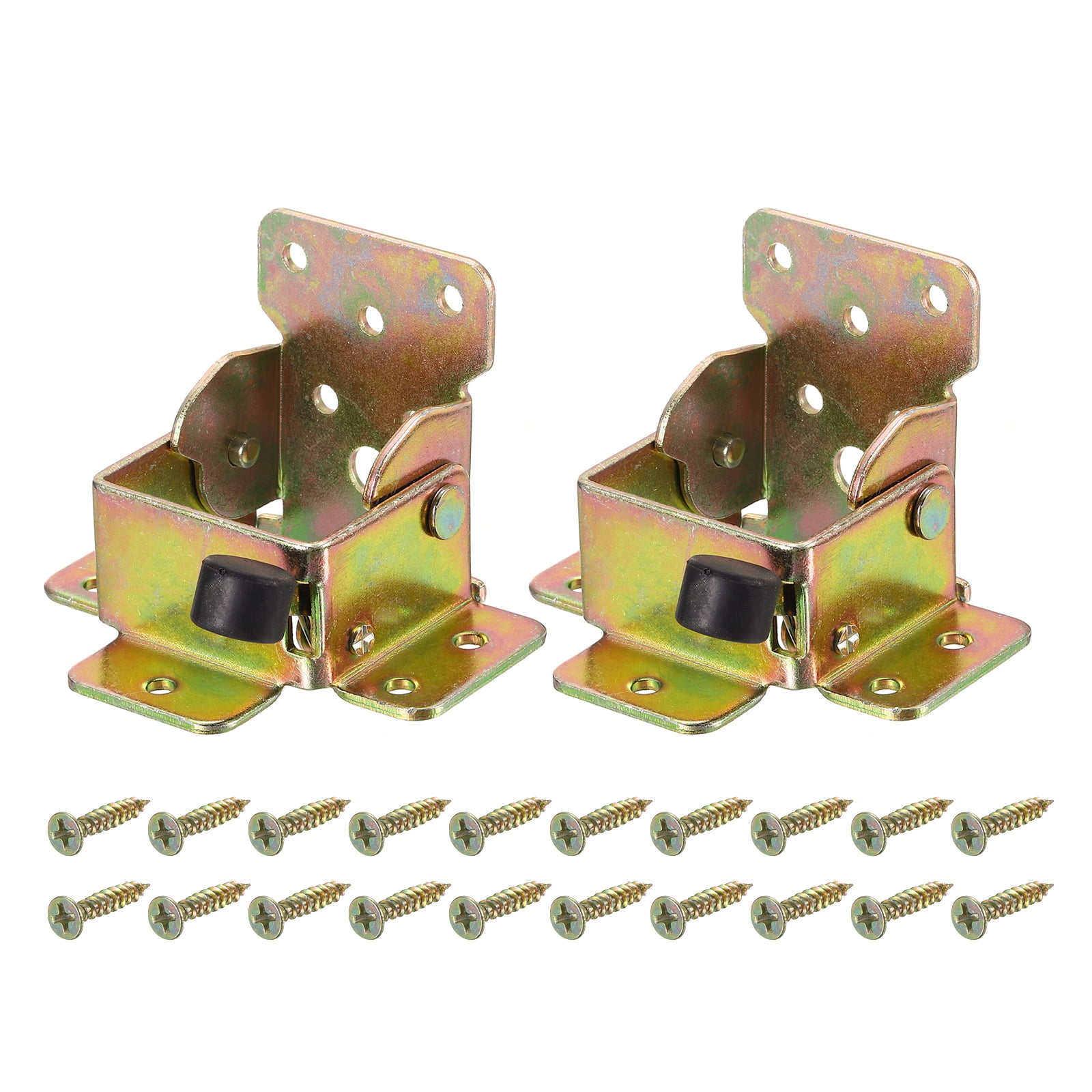 Self-locking Table Legs 2-Piece 90 Degree - Folding Furniture Brackets ...
