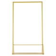 thumbnail image 1 of FONDOTIN 2-Pack Clear Acrylic Wedding Sign Holders, Transparent Table Display Stands for Restaurant and Event Decoration, 1 of 6
