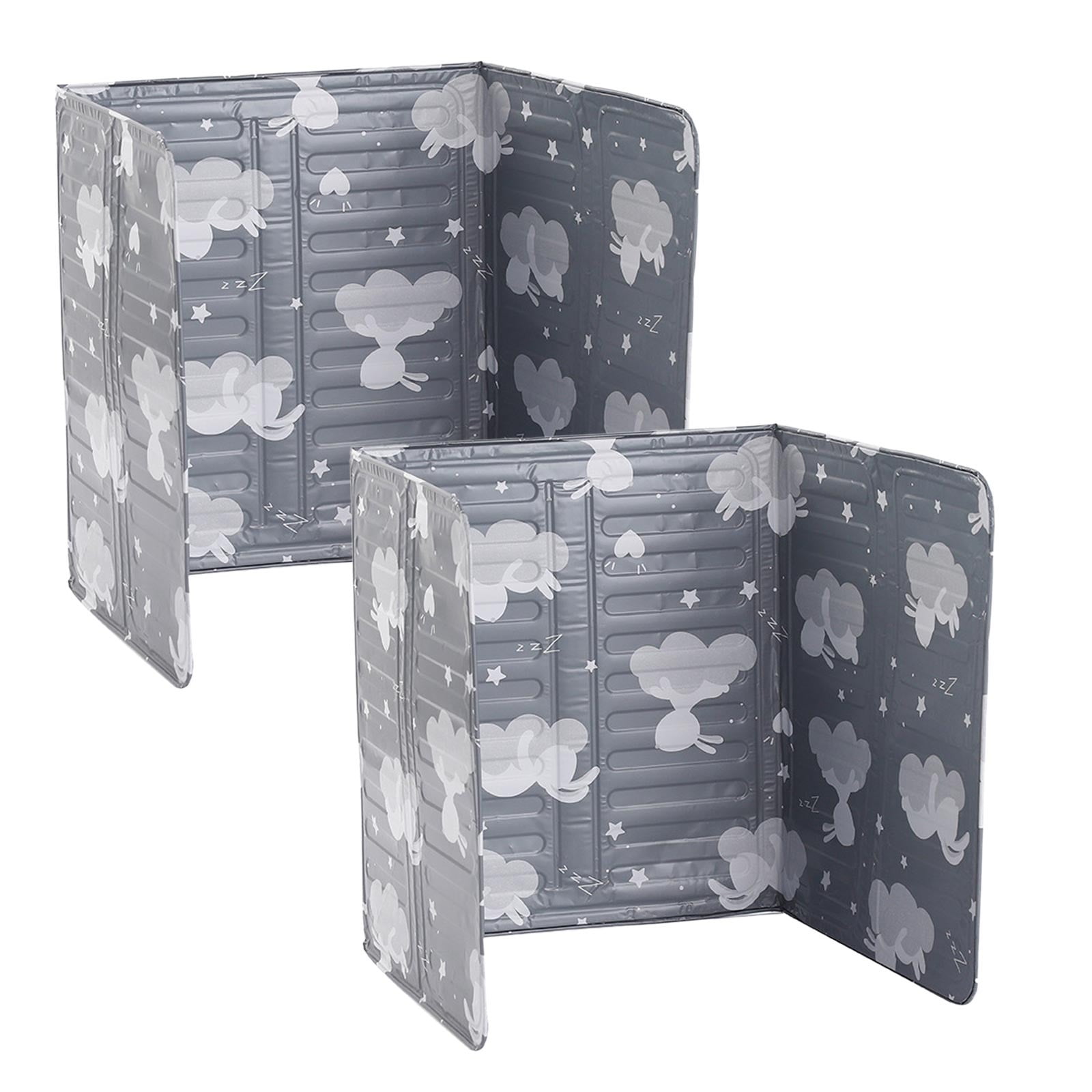 2pcs Tabletop Placemat Wall Grease Baffle Cooking Oil Kitchen Anti