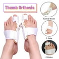 thumbnail image 1 of 2pcs Tailors Bunion Corrector, Bunion Splint, Foot Pain Relief Hallux Toe Valgus Corrector Adjustable, 1 of 4