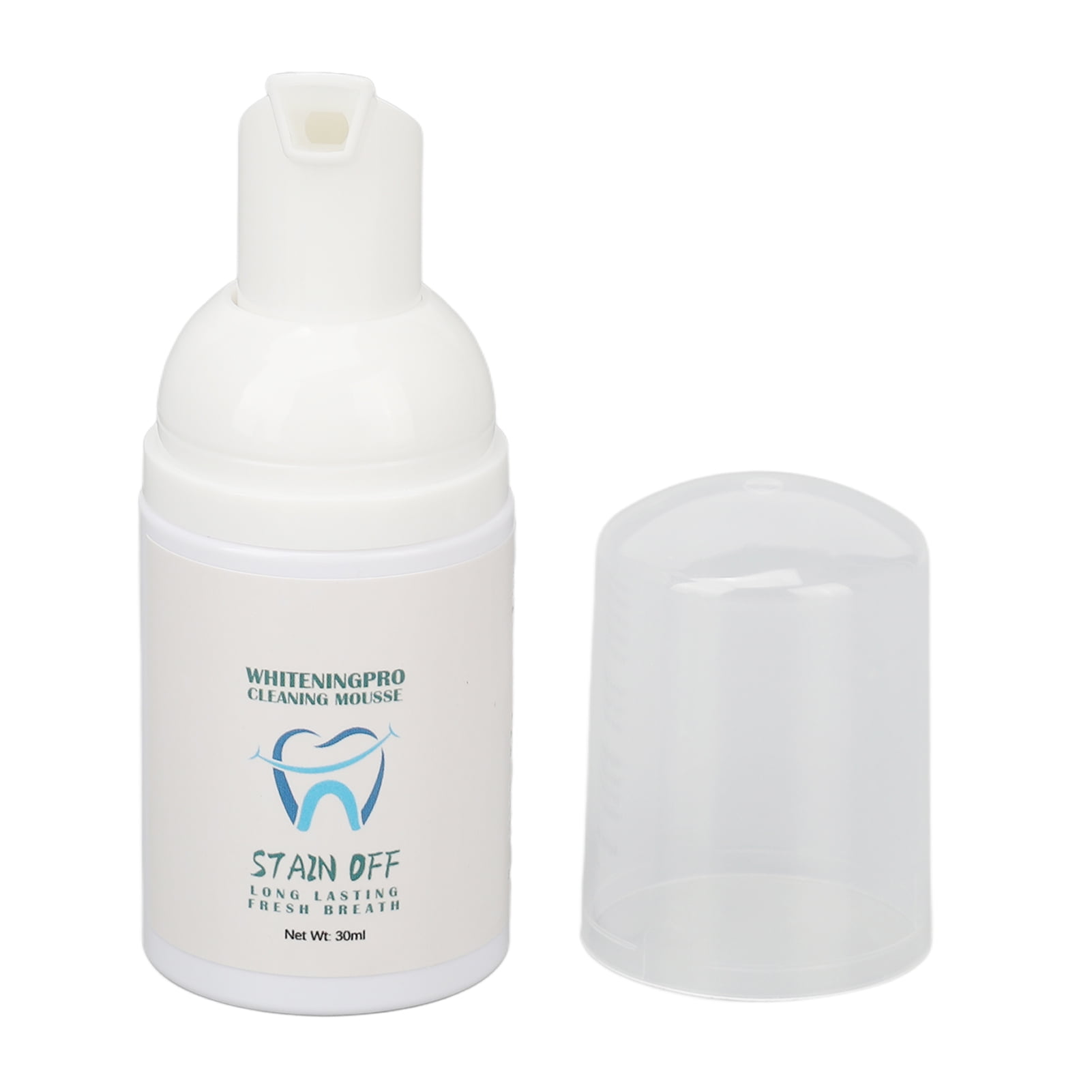 2pcs Teeth Whitening Mousse Deeply Cleaning Gums Stain Removal Oral Care Teeth Cleansing Foam