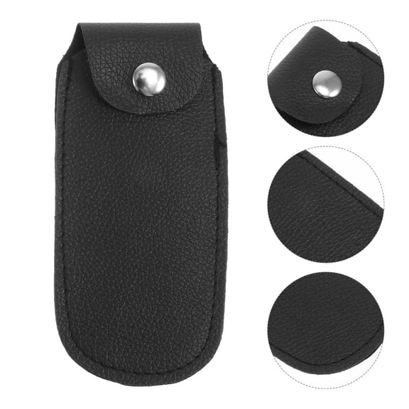 HEANUJJ Black Harmonica Storage Case Bag for Musicians, Carrying Pouch, 2 Pieces Set