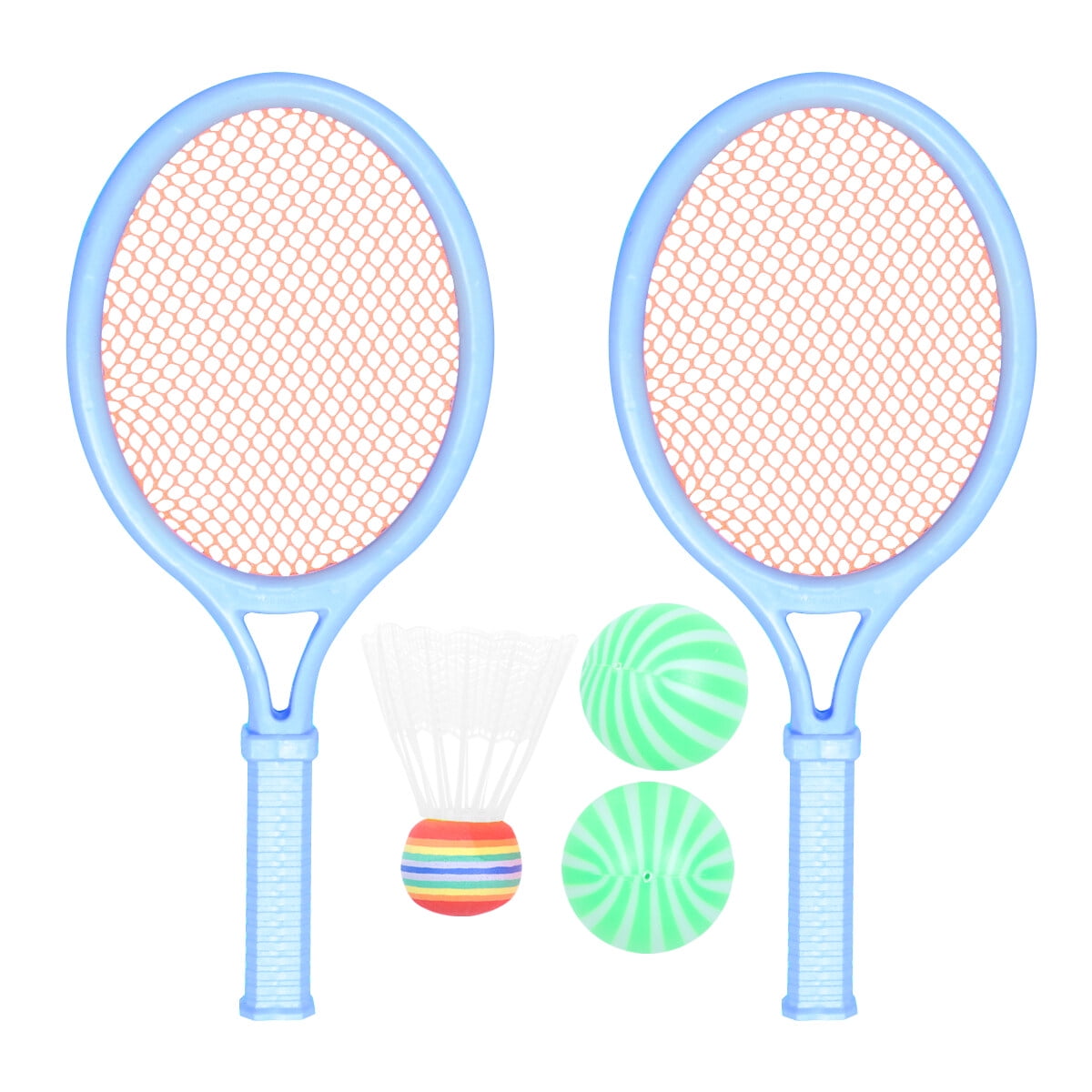 2pcs Tennis Racket Toy Cartoon Style Racquet Funny Outdoor Activities ...