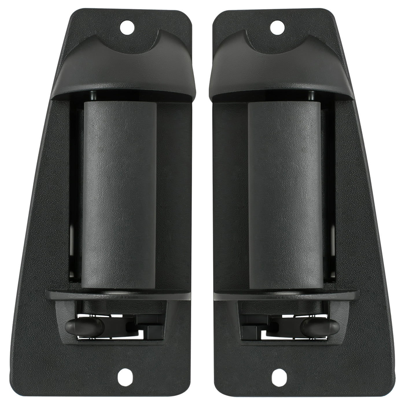 Pair Of Rear Side Door Handles For Chevy Silverado/Sierra Extended Cab - Black