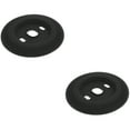 thumbnail image 1 of 2pcs Thermostat Trim Round Wall Plate Wall Mount Compatible With Nest Thermostat, 1 of 6
