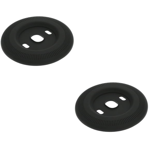 2pcs Thermostat Trim Round Wall Plate Wall Mount Compatible With Nest Thermostat