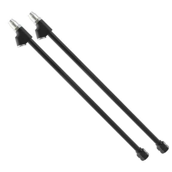 2pcs Tire Air Chuck 355mm/14" Coated Lock-on Dual Head Air Chuck on for Tire 16mm Hex Foot Tyre Inflation Tip