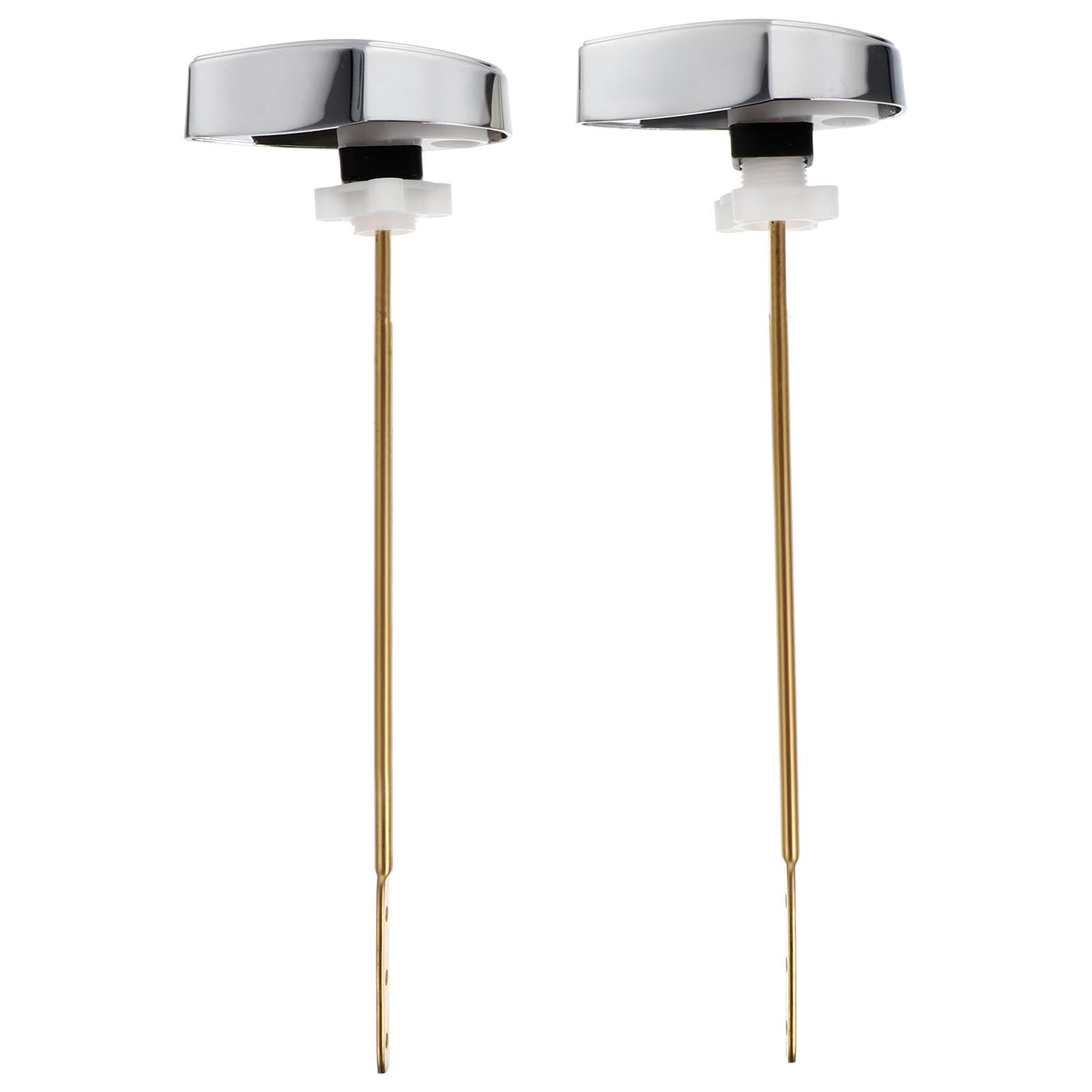 2pcs Toilet Flush Tank Lever Handle Metal Toilet Flush Lever Handles