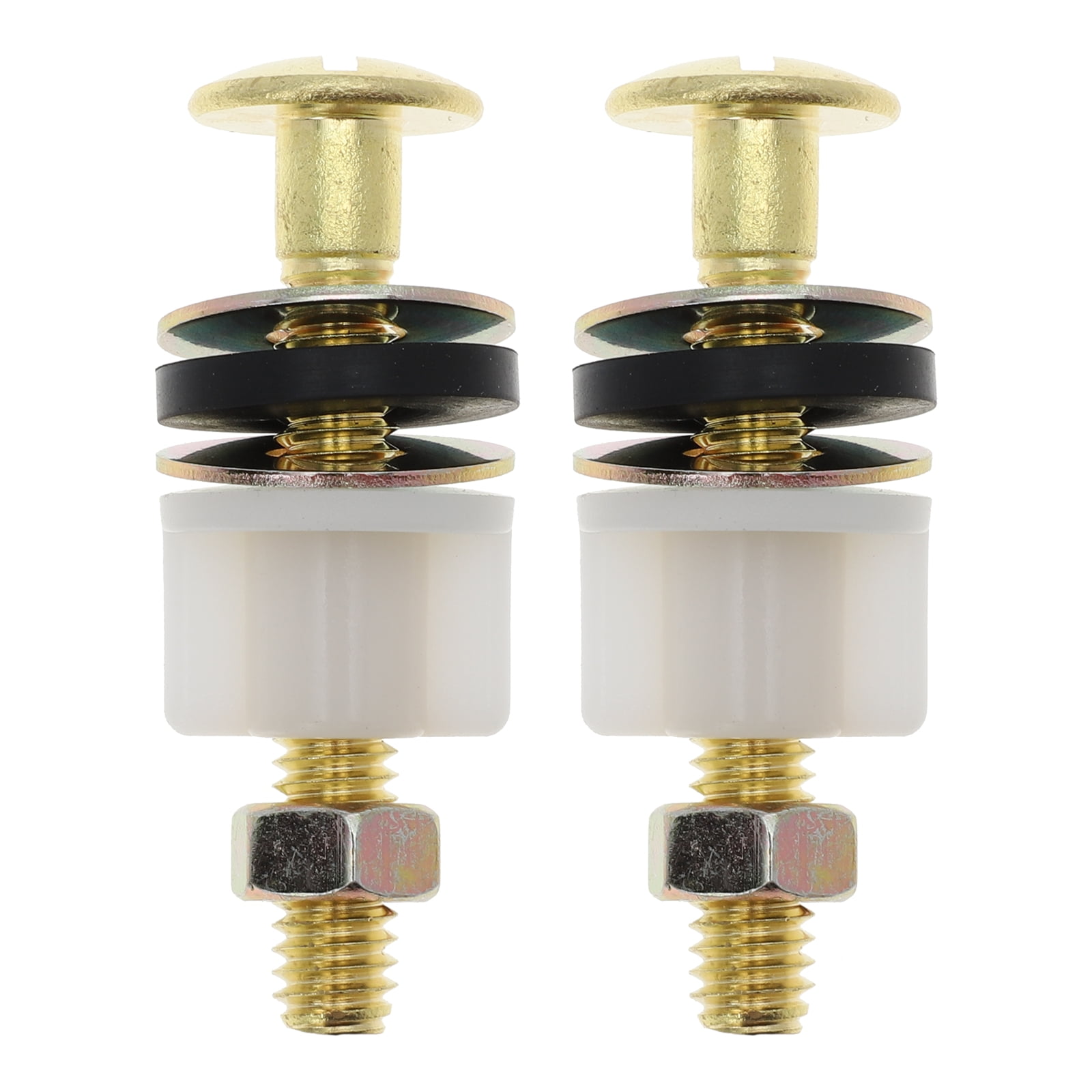 2pcs Toilet Seat Bolts Screws Universal Mounting Bolt Screws Toilet