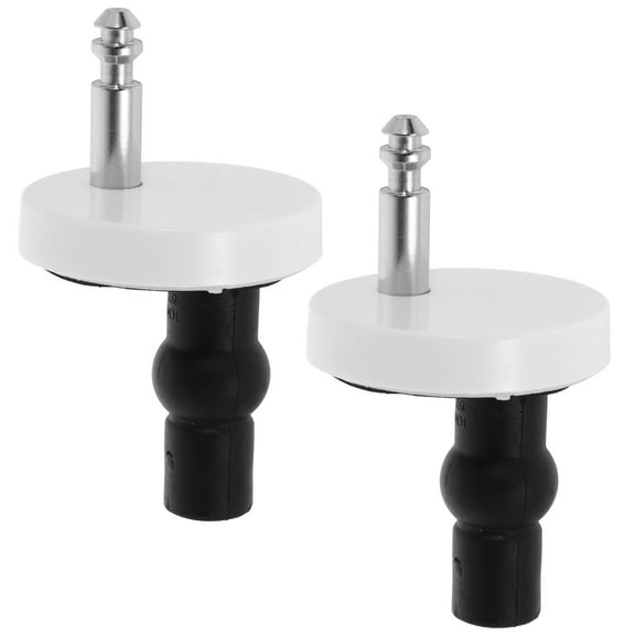 2pcs Toilet Seat Replacement Parts including Screws Hinges Bolt Pads and Fixings for Toilet Fittings Bolts