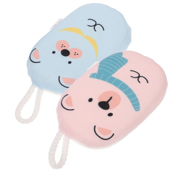2pcs Tools Bathing Sponge Body Wash Sponge Small Bath Sponges Bath Sponge Baby Newborn Bath Sponge Infant Bath Sponge Body