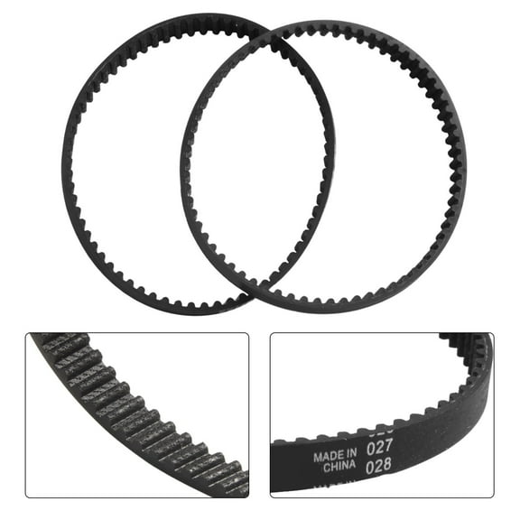 2pcs Toothed Rubber Drive Belt For Vax Blade 24V Cordless 32V Vacuum Cleaner UCPMSHV1 U89-MA-PF 90-MA-R U91-MA-B U89-MA-TE Smile Home