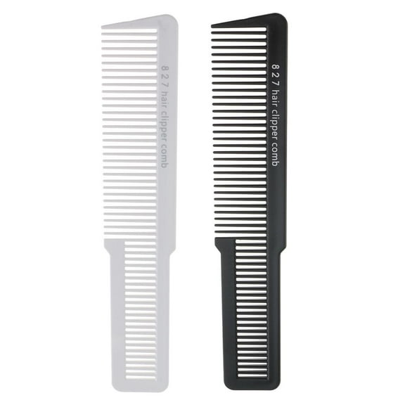 2pcs Top Comb Salon Barber Hair Cutting Comb Detangler