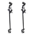 thumbnail image 1 of 2pcs Trade show light stand with clamp for LED light bulb, 1 of 5