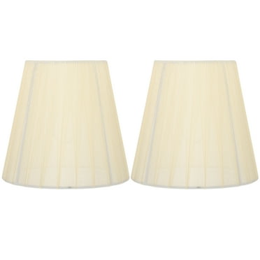 2pcs Translucent Gauze Lamp Shade Clip Bulb Light Cover Lamp Shade Cover