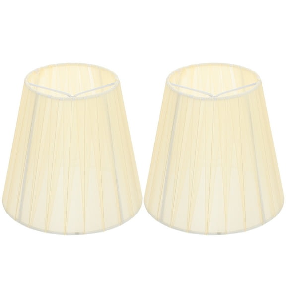 2pcs Translucent Gauze Lamp Shade Clip Bulb Shade