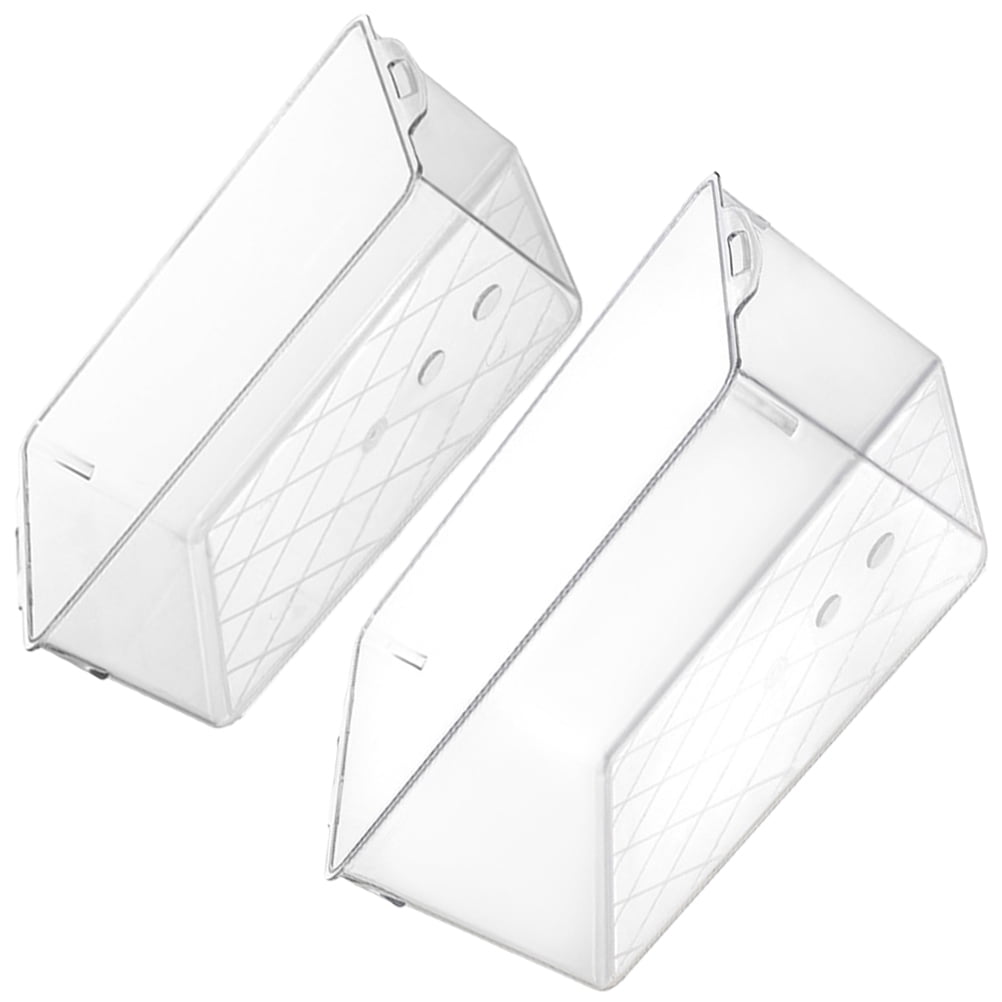 2pcs Transparent Organizing Box Book Storage Case DVD Storage Case Book 2pcs-transparent-organizing-box-book-storage-case-dvd-storage-case-book