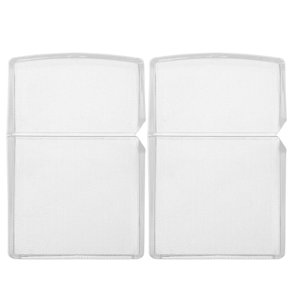 GAXIRE Portable Holder Lighter Cases Transparent Scratch Resistant Everyday Use 2Pcs