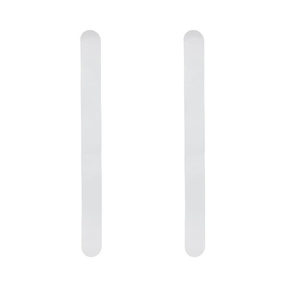 2pcs Transparent Tennis Racket Tape Transparent Racket Strip Racquet Frame Tape