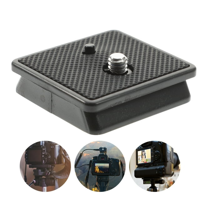 Tripod Mount Plate Pack Of Quick Release Plates With 1/4 Inch