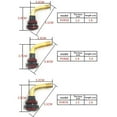 thumbnail image 1 of 2pcs Tubeless Tyre Valve Stems for Electric Scooter Bike PVR70 Degree, 1 of 5