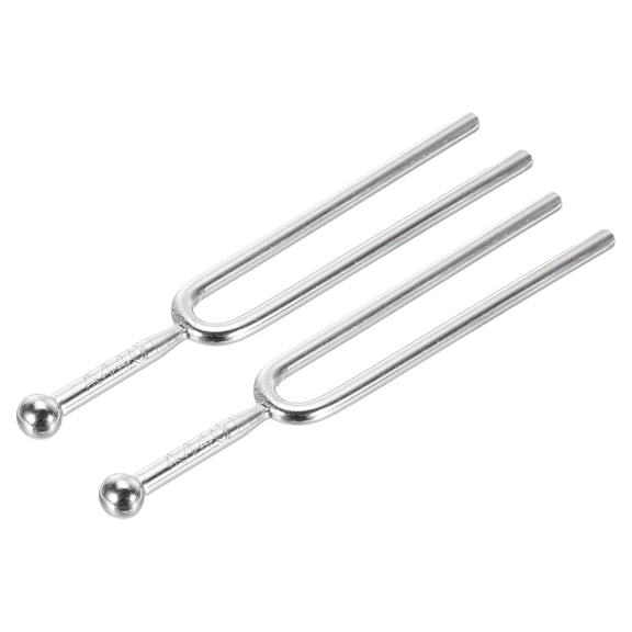 2pcs Tuning Fork, Standard a 440 Hz Tuner Tone Tool for Musical Instruments Violin Guitar Tuner Device