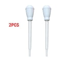 thumbnail image 1 of 2pcs Turkey Baster, Classic Baster with Clear Tube, BPA Free Cooking Syringe, Oil Suction Tube, 11 Inch Bulb Basters with Measuring Lines, Basting Perfect for Cooking , Tender Meat (White), 1 of 7